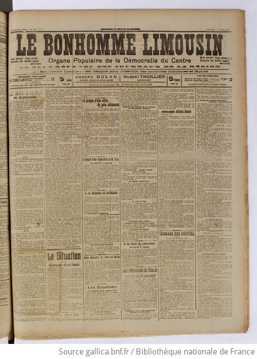 Le Bonhomme limousin "Petit Perchois" et "Limousin de Paris" réunis
