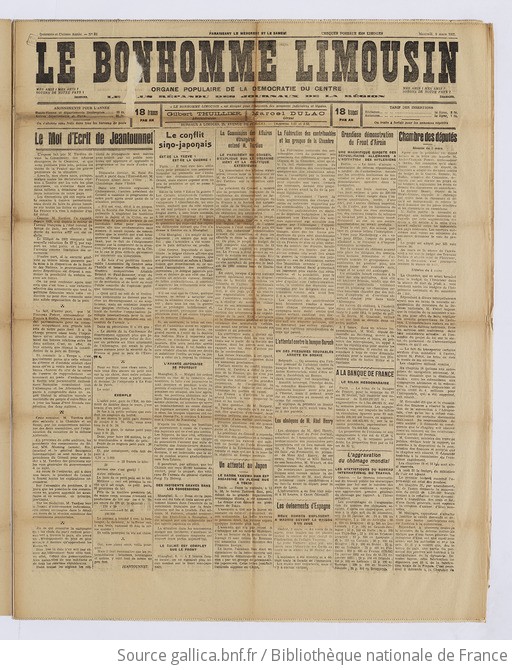 Le Bonhomme limousin "Petit Perchois" et "Limousin de Paris" réunis