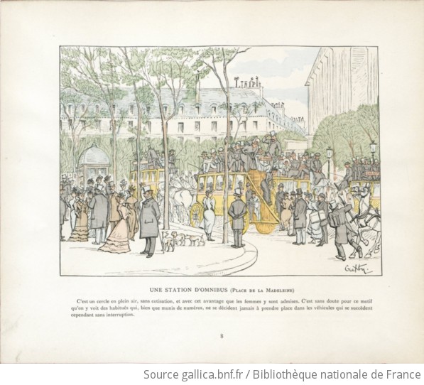 A travers Paris / Texte et dessins par Crafty Gallica