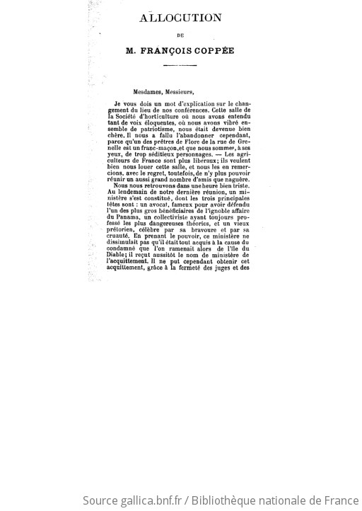 La patrie française / Jules Lemaître Gallica