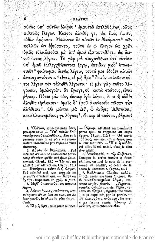 Apologie de Socrate (3e édition revue, corrigée et augmentée) / Platon ; texte grec publié avec
