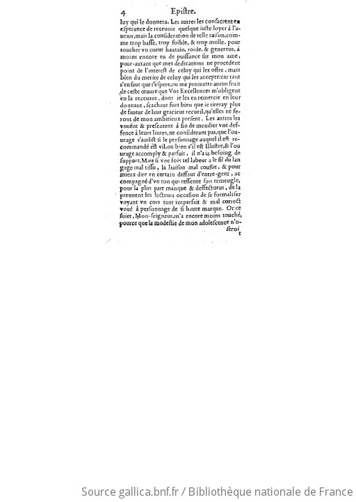 Le mespris de la vie et consolation contre la mort / par Jean Baptiste