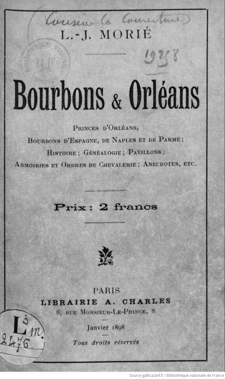 Armoiries Des Bourbons De France almoire