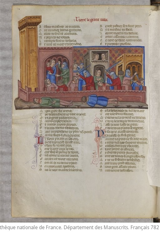 Benoît de SainteMaure, Roman de Troie Gallica