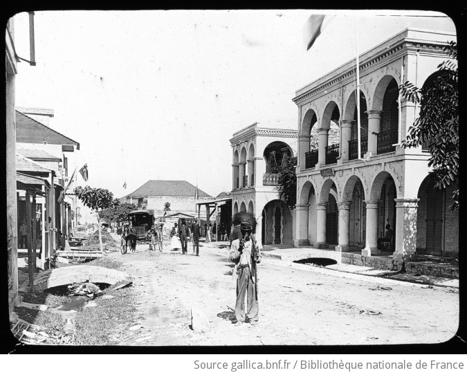 Haïti. Légation de France à Port au Prince (1888) / [photogr.] Salles