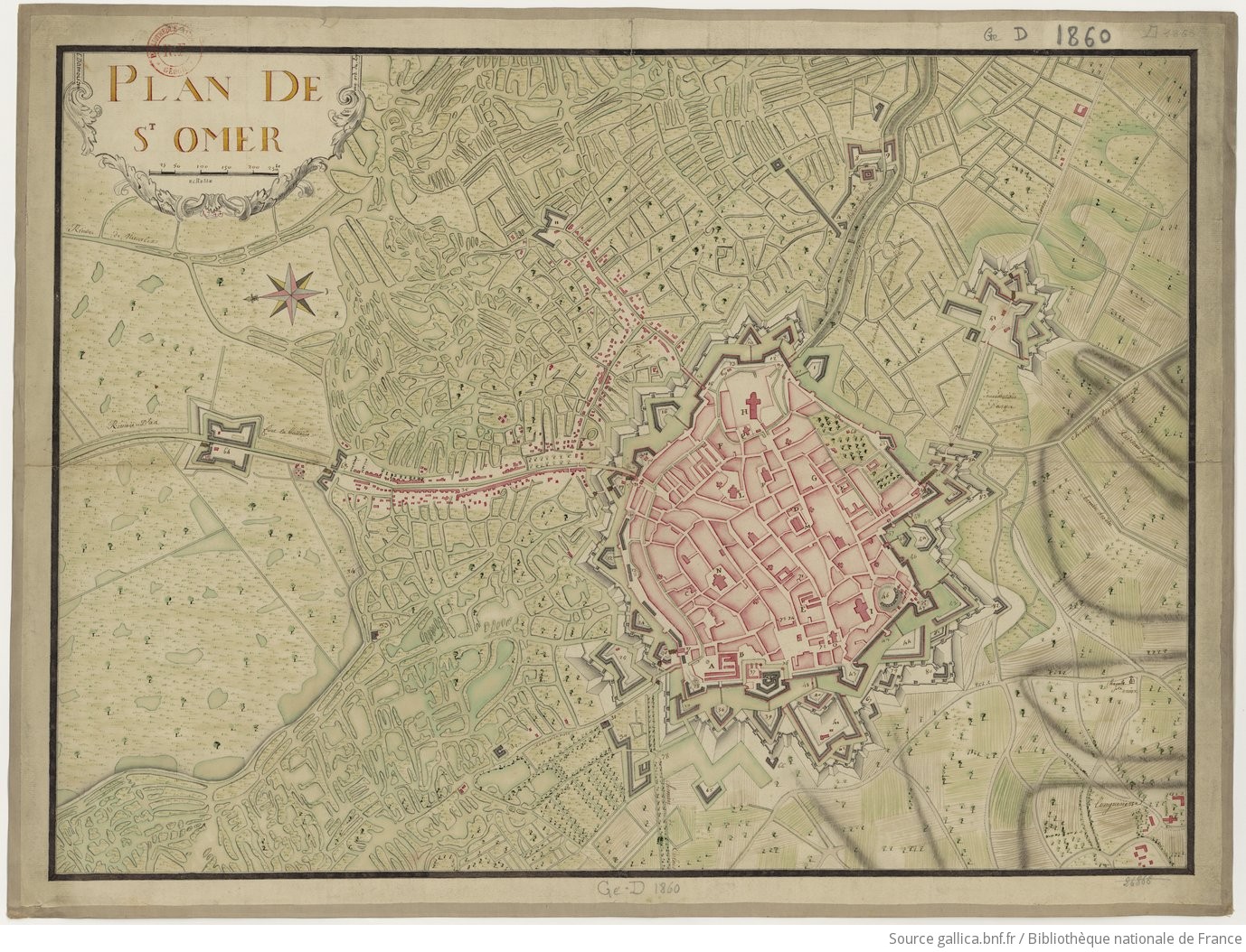 Plan de SaintOmer
