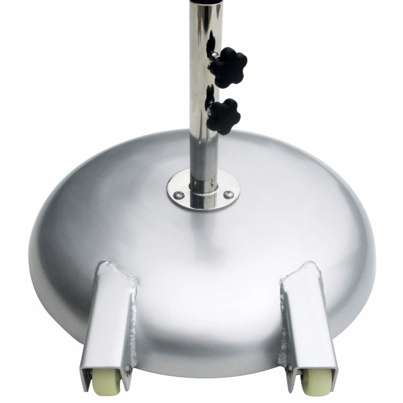 Umbrella Base100lb. Aluminum Freestanding with Wheels Gallo Design Group