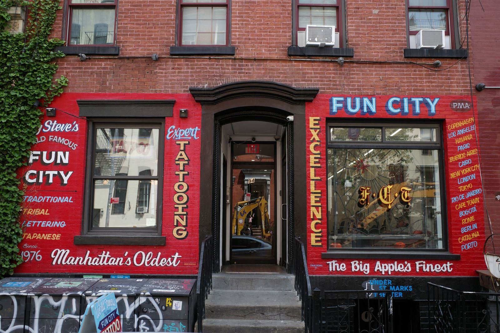 Fun City Tattoo is Manhattan's most indemand shop. Galore