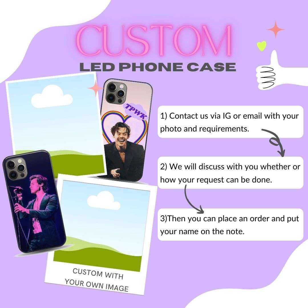 CUSTOM LED PHONE CASE GalsGlow