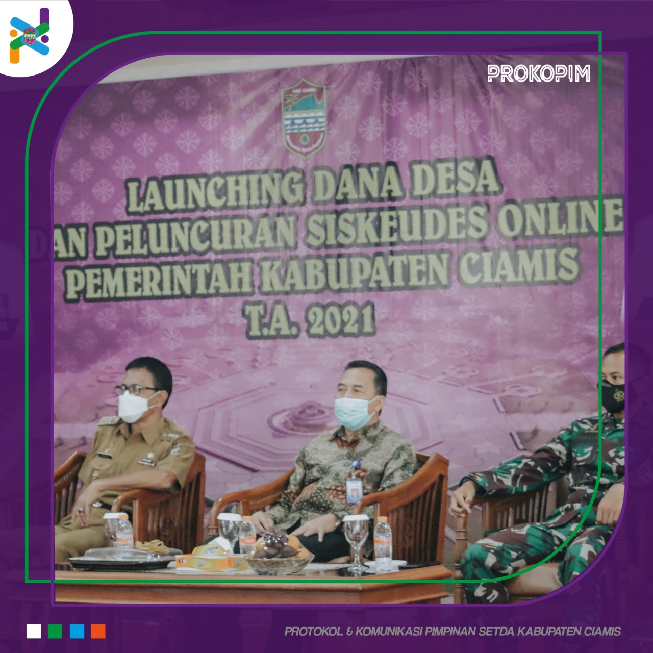 Pemkab Ciamis Launching Aplikasi Siskeudes dan Dana Desa