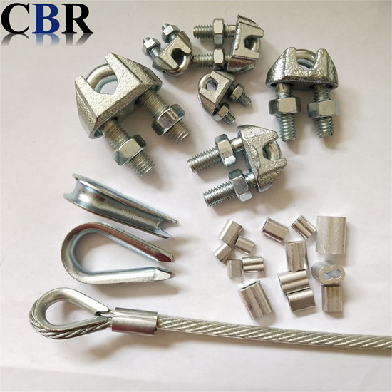 Wire rope sling accessories,sling hardware end fittings