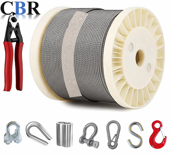 Wire rope Snap hook,Galv clamp clip ,Thimble