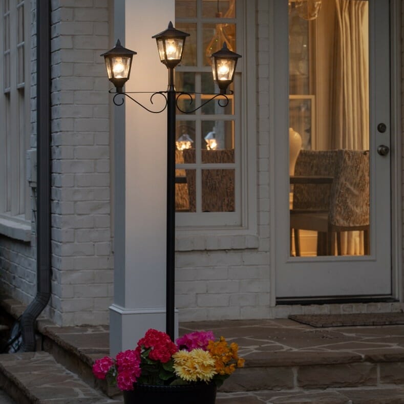 How to Replace an Existing Gas Lamp with a Solar Post Light Gamasonic USA