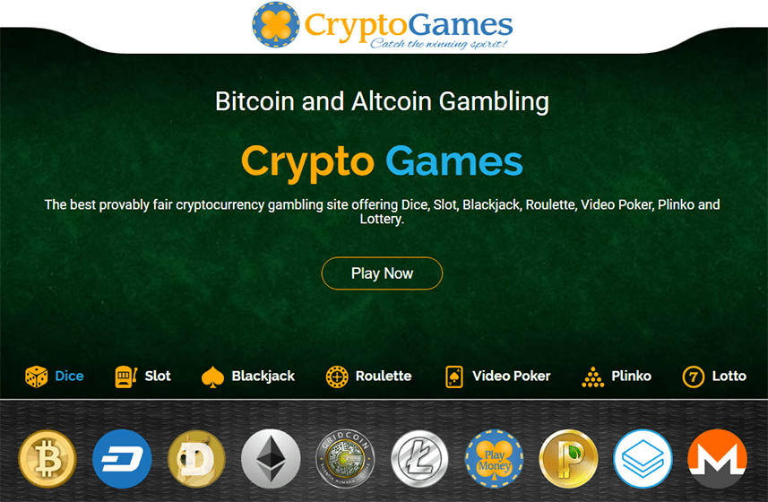 Crypto Games Gamble With Coins
