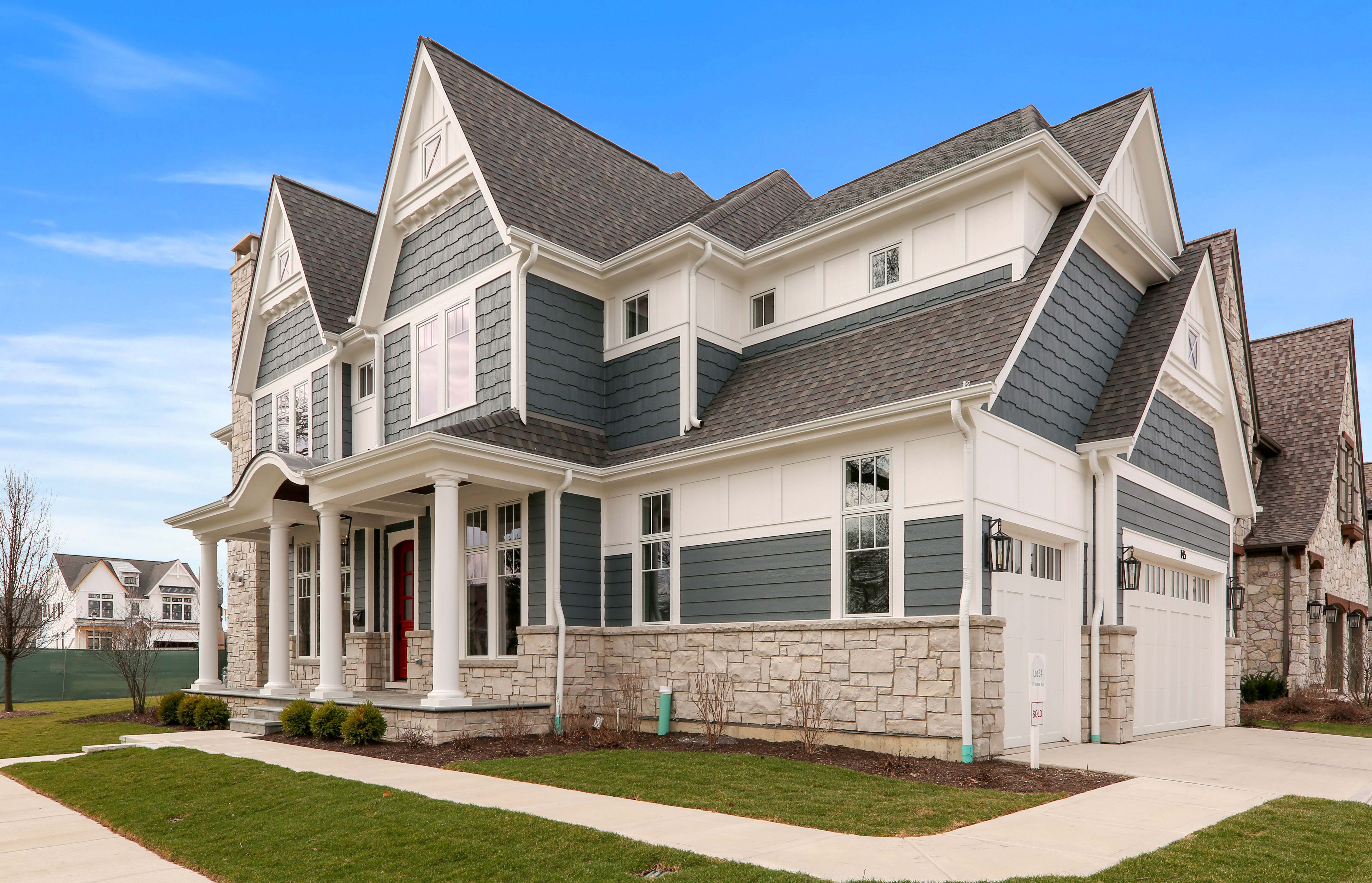 Vinyl Siding Color Combinations top siding color combinations Gambrick