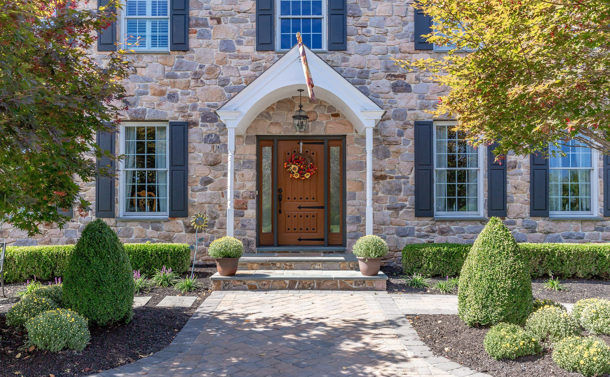 Best Front Door Colors For Stone House at Stephine Hunter blog