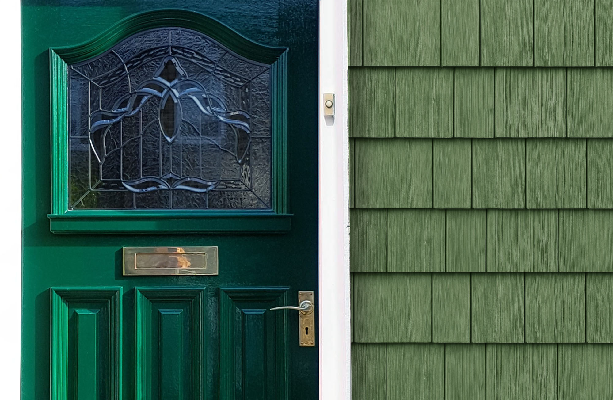 Best Front Door Color For A Green House Design Ideas