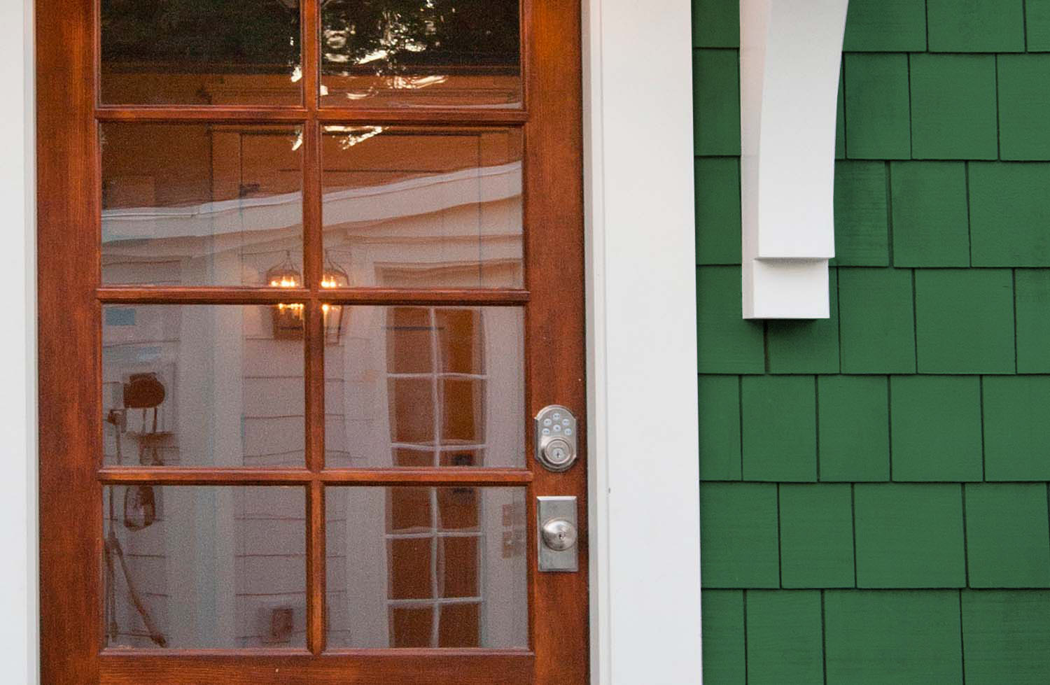 Best Front Door Color For A Green House Design Ideas