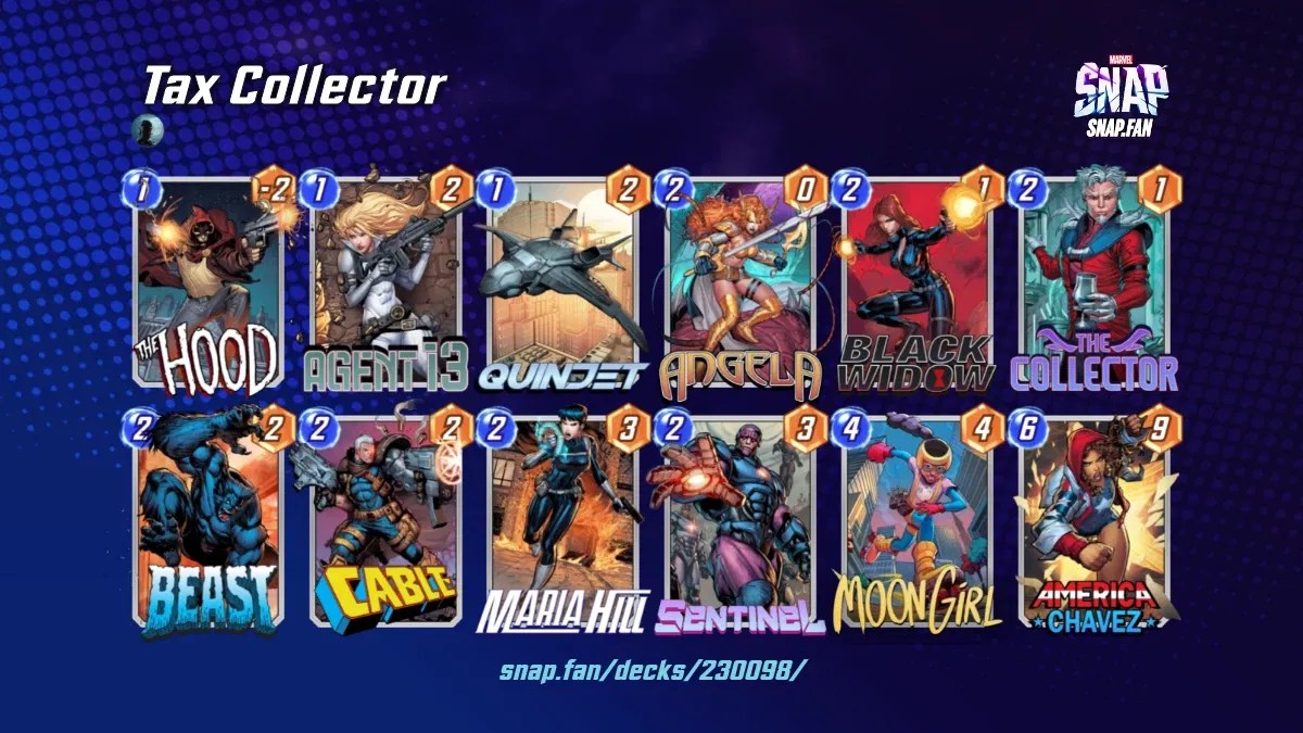 Tax Collector by None Marvel Snap Decks snap.fan