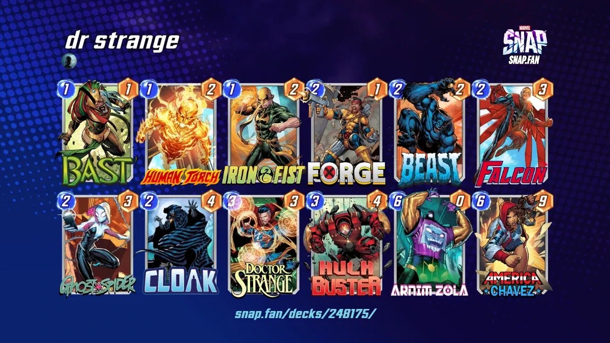 dr strange by None Marvel Snap Decks snap.fan