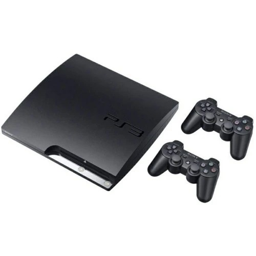 PlayStation 3 SLIM 320 GB + 2x Dualshock 3 Game Electronic