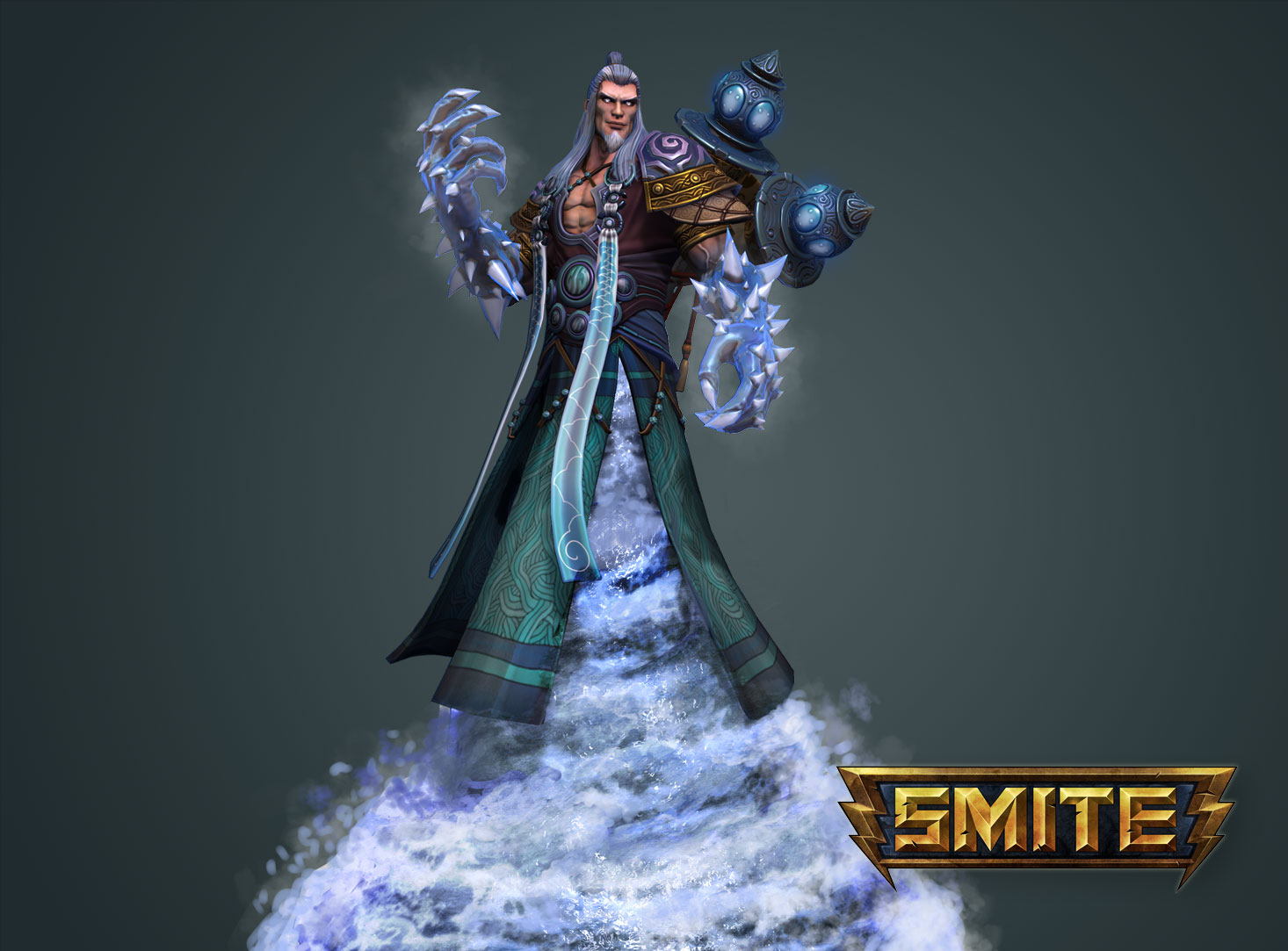 SMITE He Bo, God of the Yellow River GameGuide