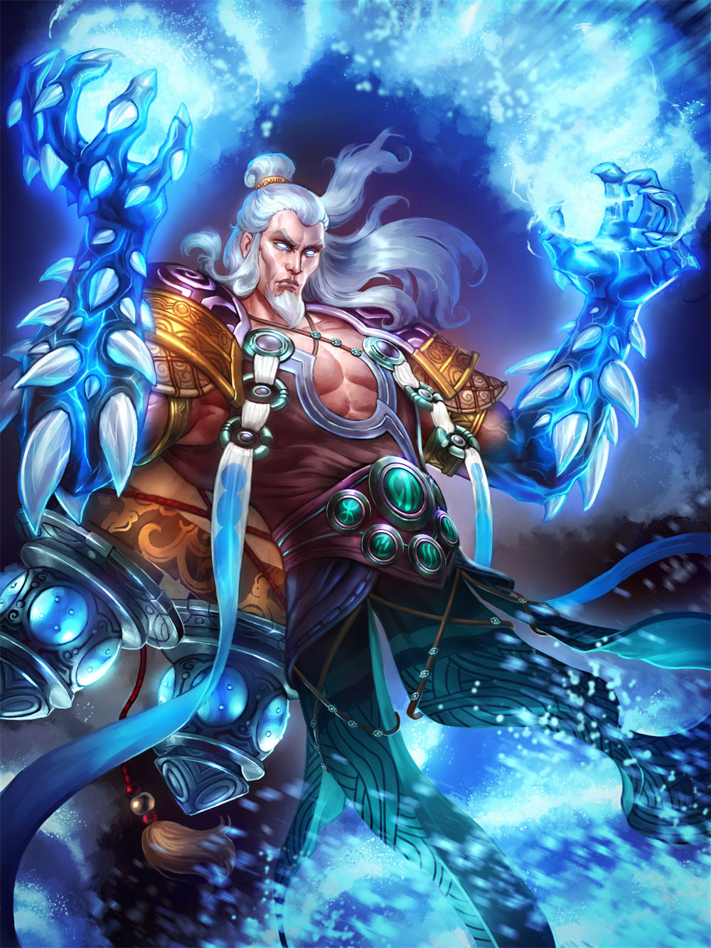 SMITE He Bo, God of the Yellow River GameGuide