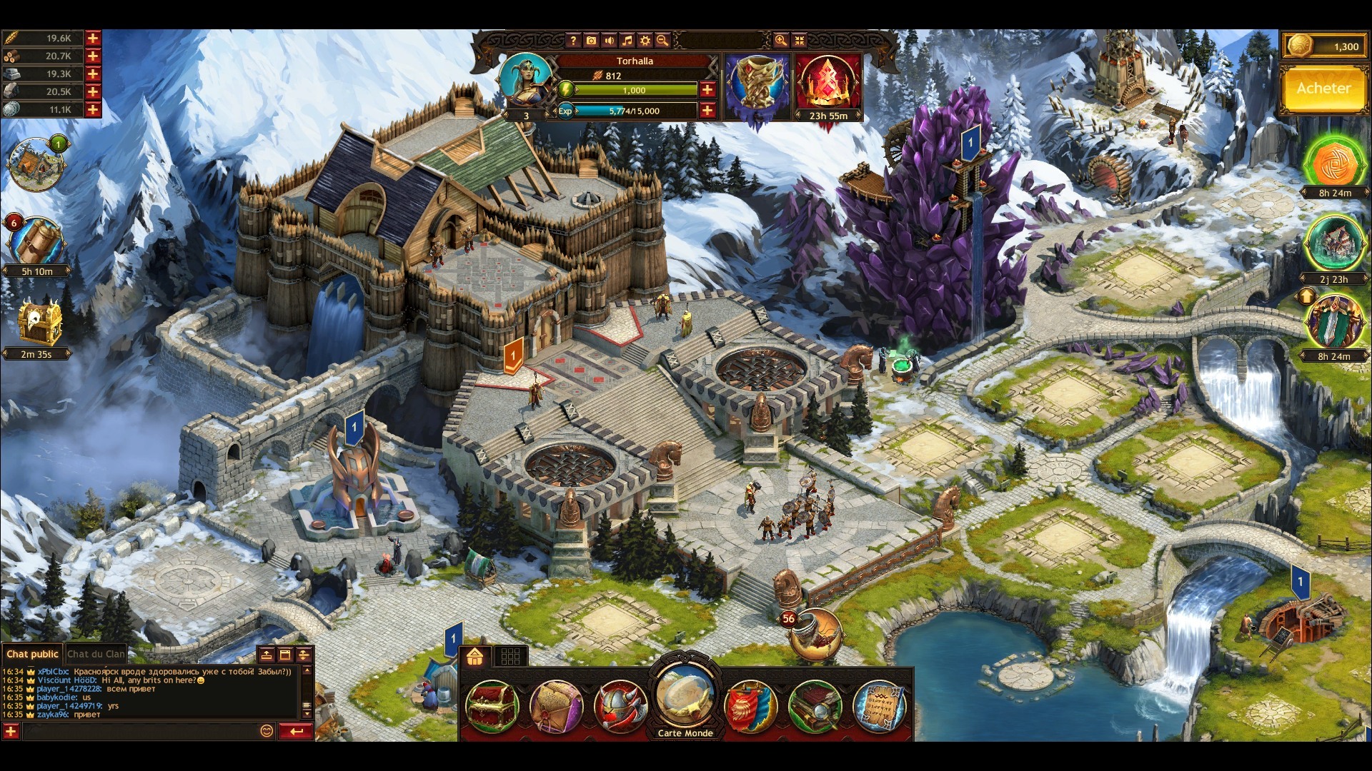 Village Viking Jeu Aline Art