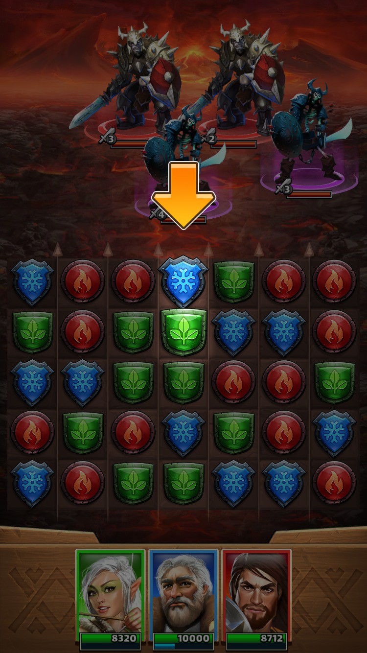 Empires & Puzzles Quand puzzle, gestion et cartes se croisent Game