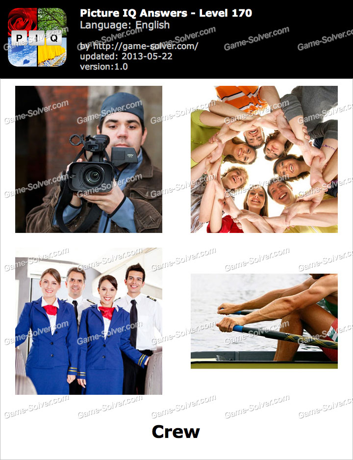 Picture IQ Level 170 • Game Solver