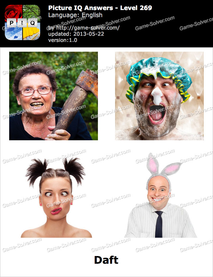 Picture IQ Level 269 Game Solver