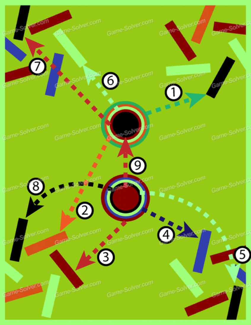 Color Zen Classic Pack Chapter 3 Level 20 Game Solver