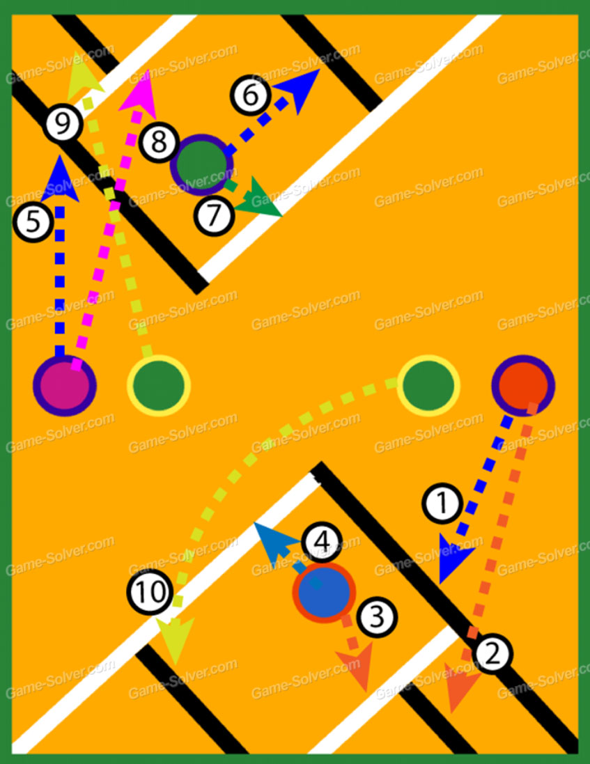 Color Zen Classic Pack Chapter 4 Level 12 Game Solver