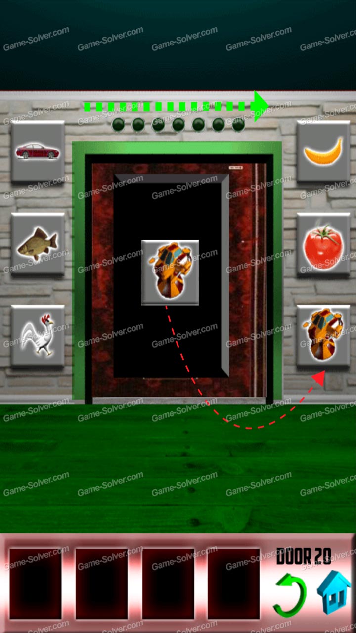 100 Doors Level 20 Game Solver
