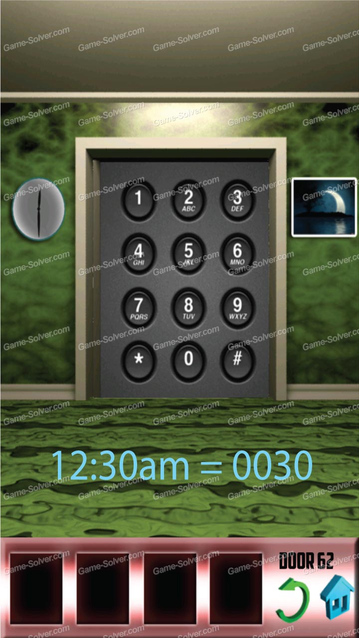 100 Doors Level 62 Game Solver
