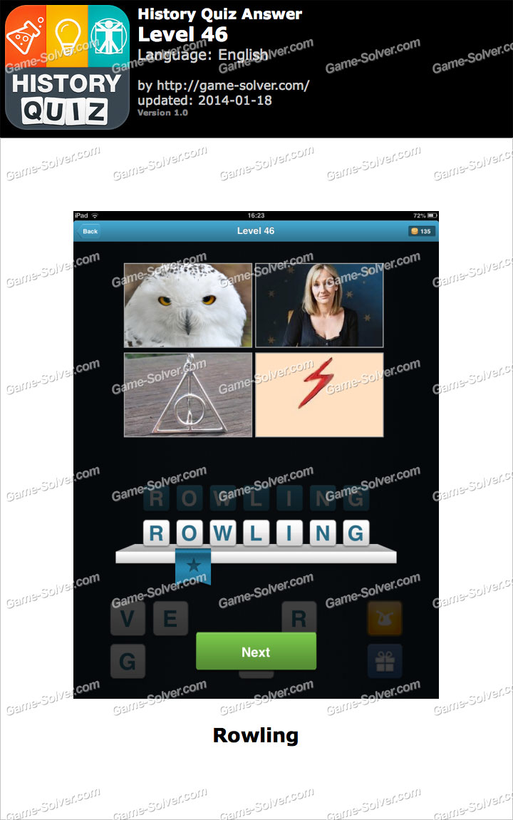 History Quiz Level 46 Game Solver