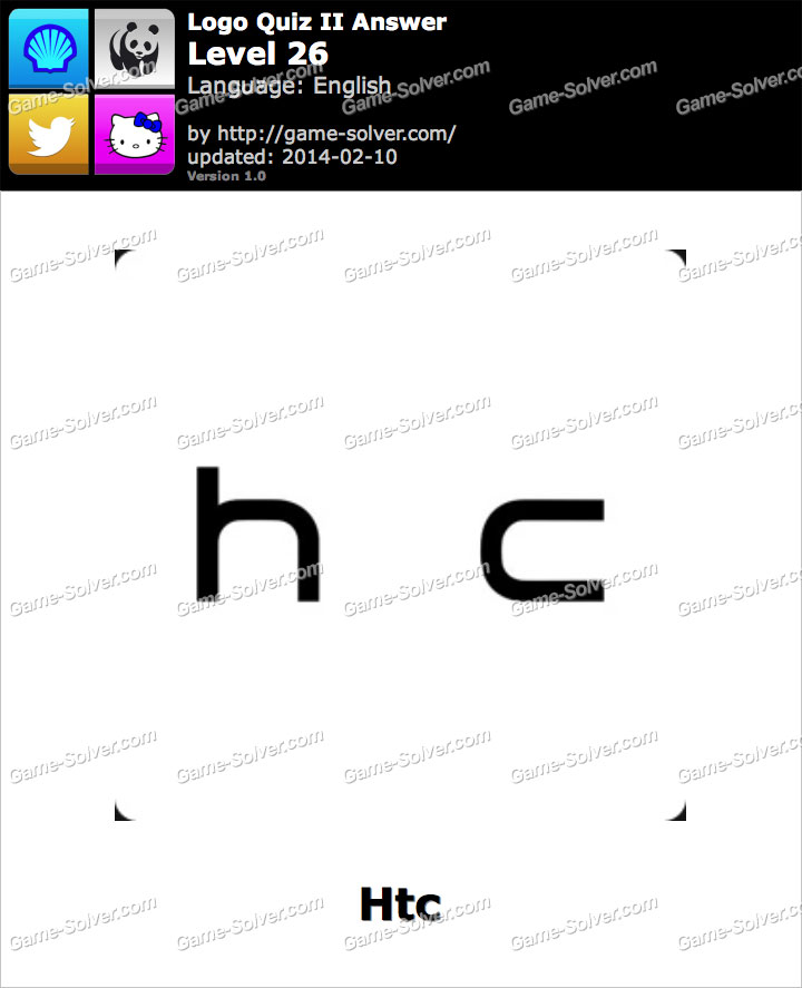 Logo Quiz II Level 26 Game Solver