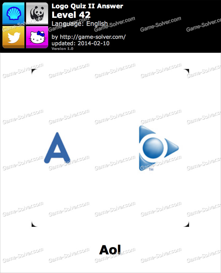 Logo Quiz II Level 42 Game Solver