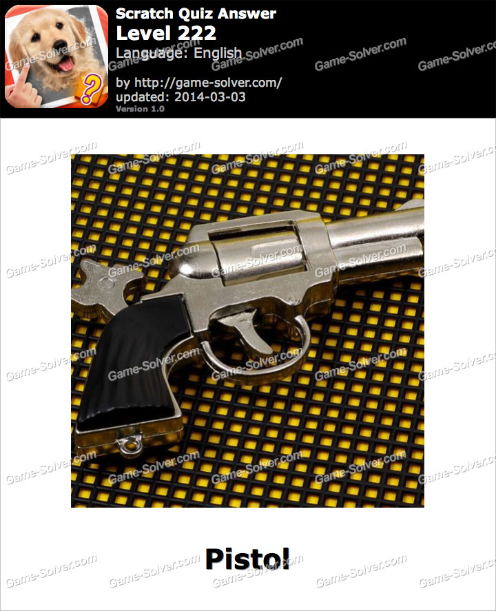 Scratch Quiz Level 222 Game Solver