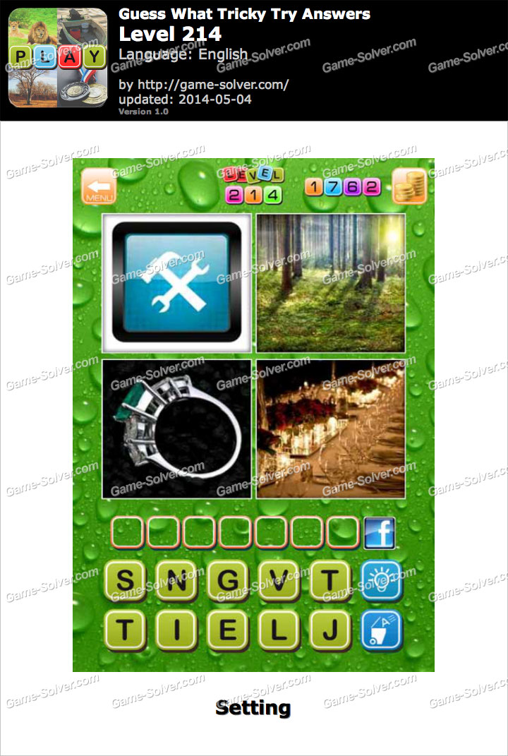 Guess What Tricky Try Level 214 • Game Solver