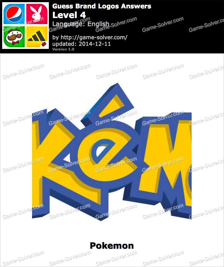 Guess Brand Logos Level 4 Game Solver