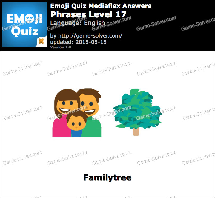 Emoji Quiz Phrases Level 17 Game Solver