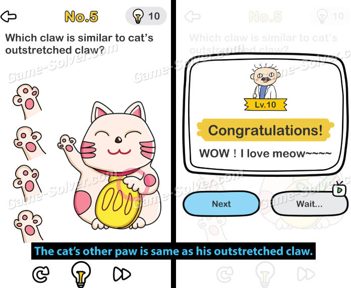 Brain Out Level 5 Answers • Game Solver