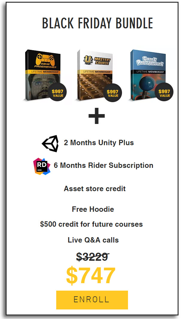 BLACKFRIDAY game.courses