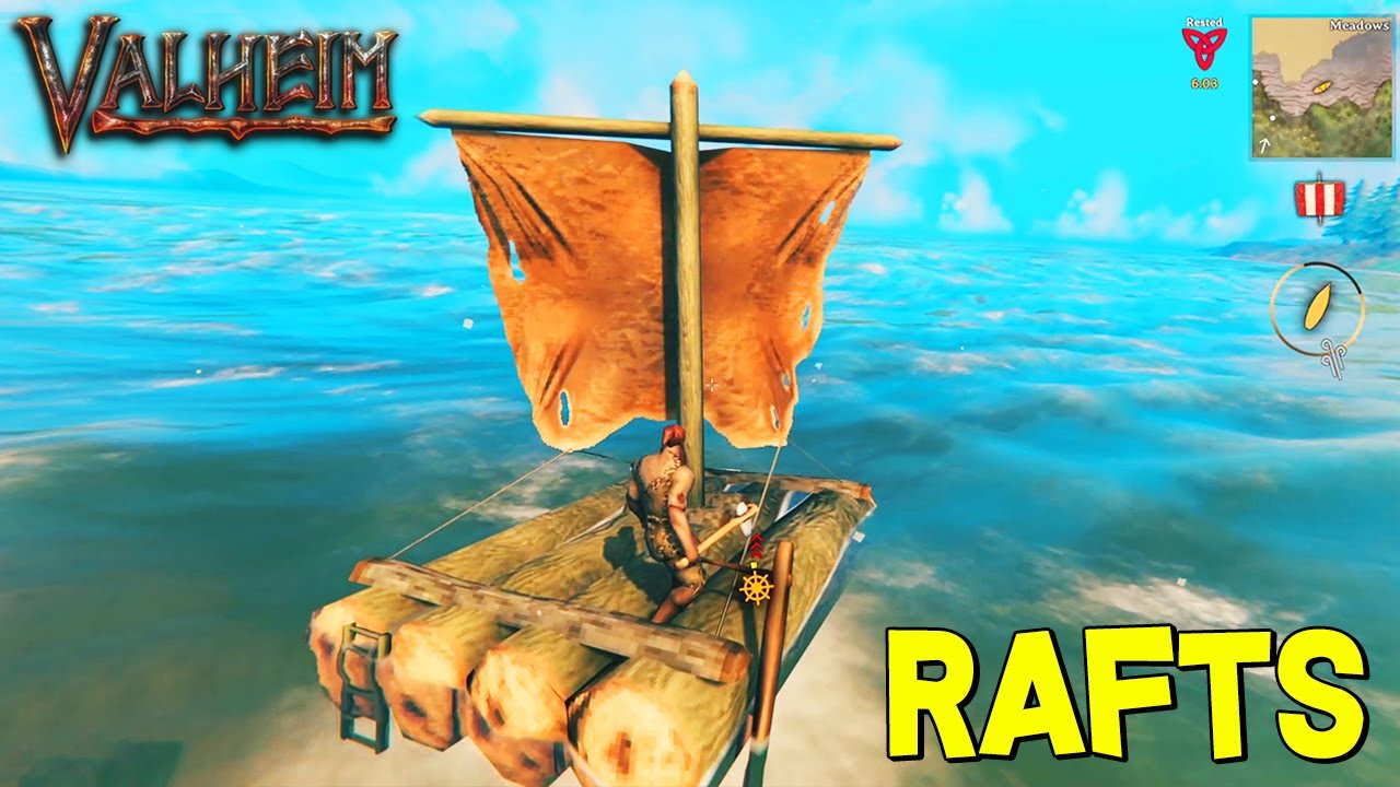 Everything About Rafts in Valheim (Quick Guide) Game videos