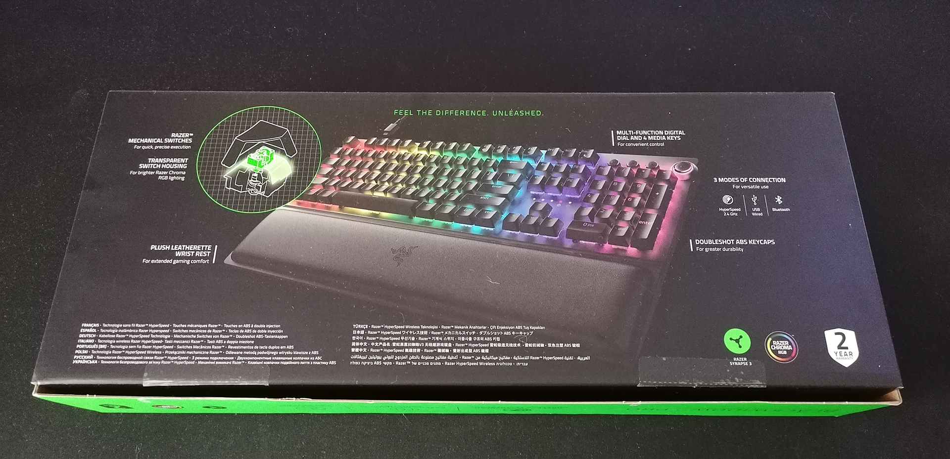 Razer BlackWidow V3 Pro Test / Review game2gether