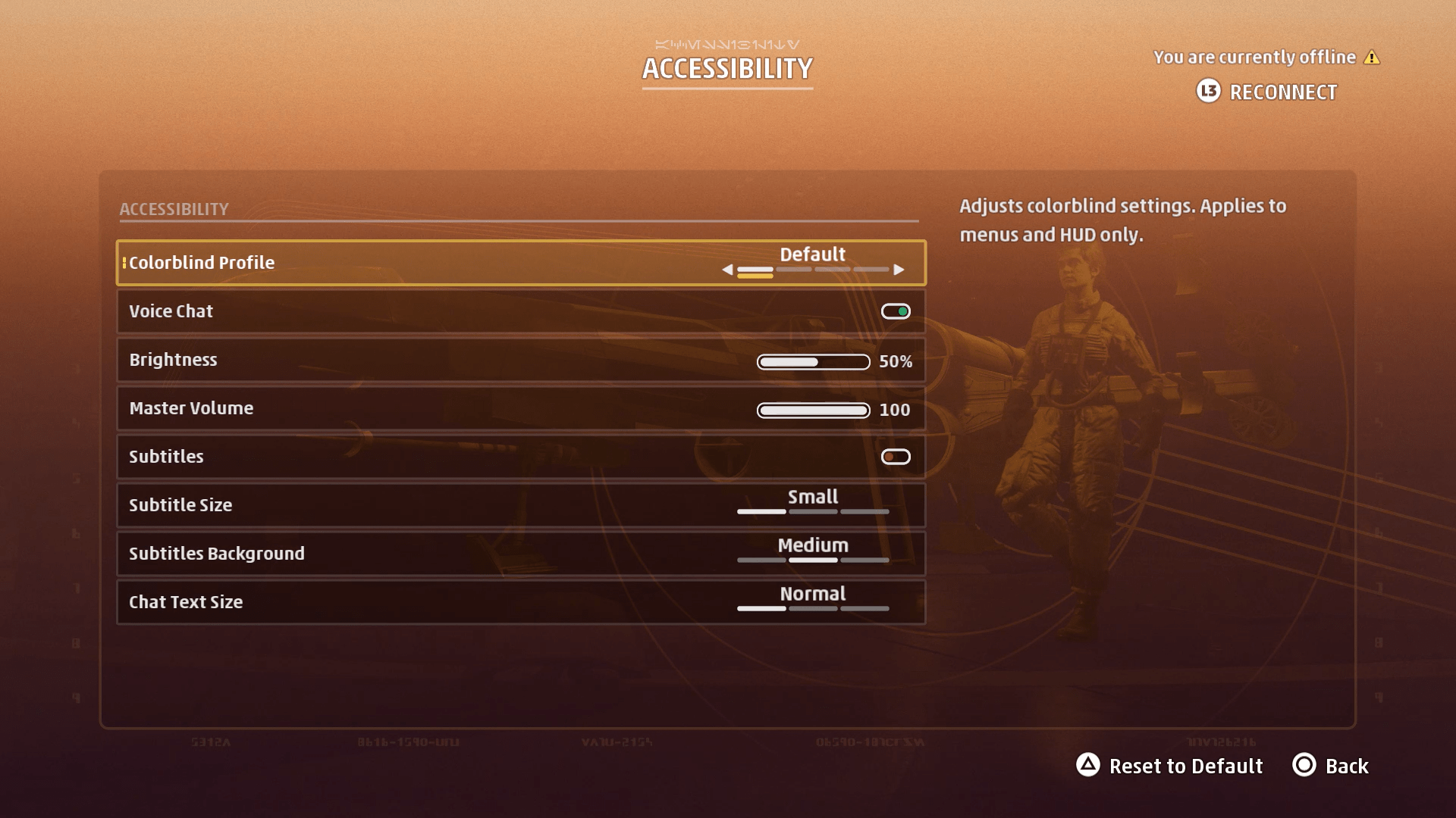 Star Wars Squadrons Settings GameAccess