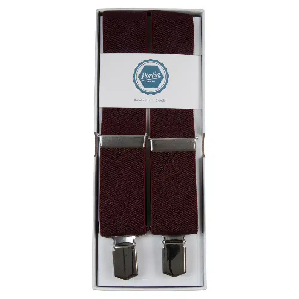 Portia Solid Suspenders Red Game & Gun Premium jagttøj & jagtudstyr