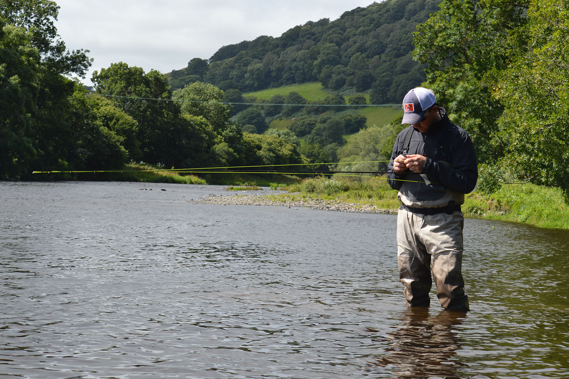 Fishing the Welsh Dee