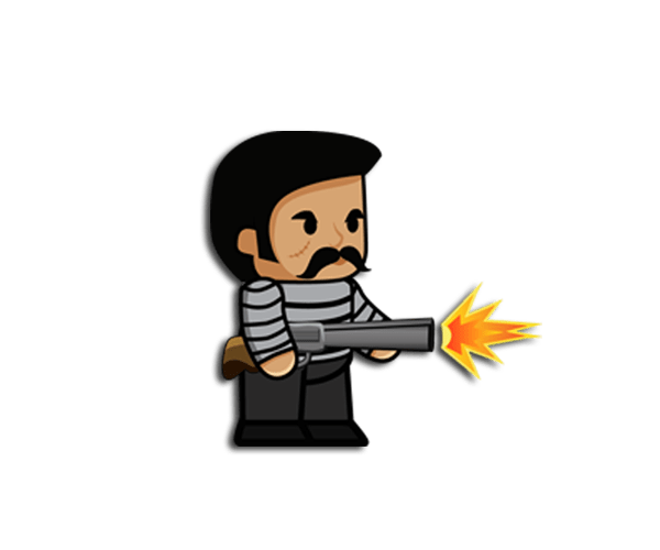 The Thief 2D Game Character Game Art Partners